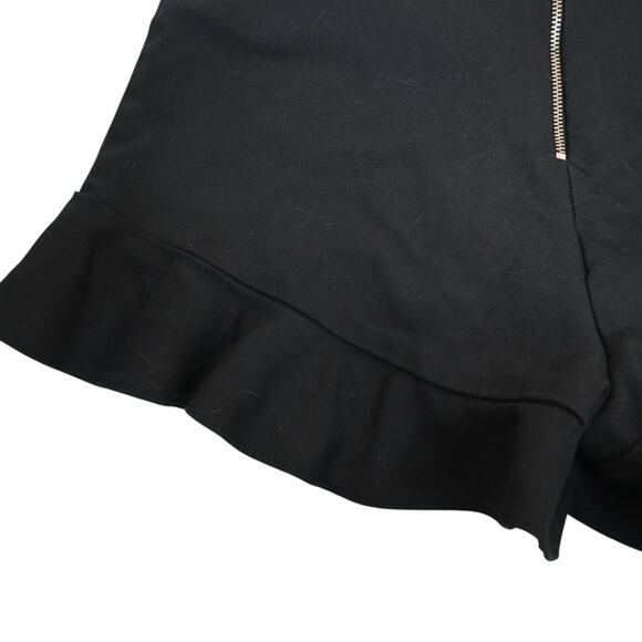 Zara Trafaluc Collection Women's M Black Ruffle Shorts - Picture 6 of 7